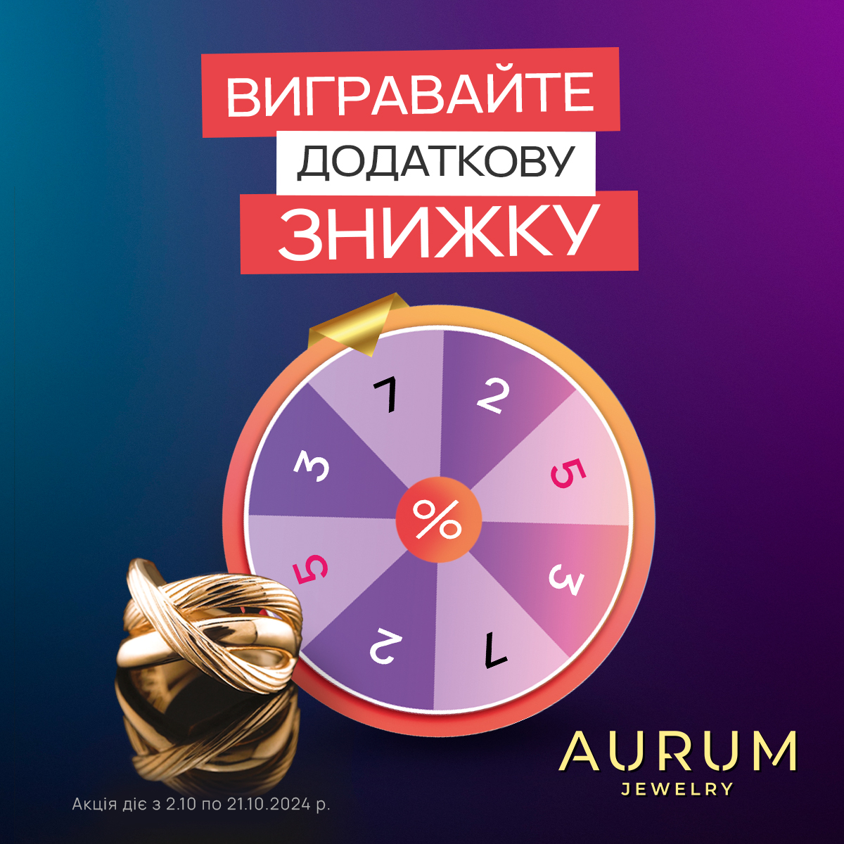 ЮВЕЛІРНА ГРА від AURUM